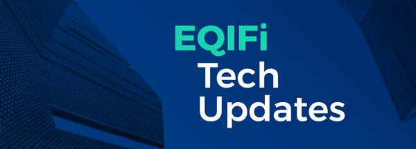EQIFi Tech Updates: Nov 1st to 15th